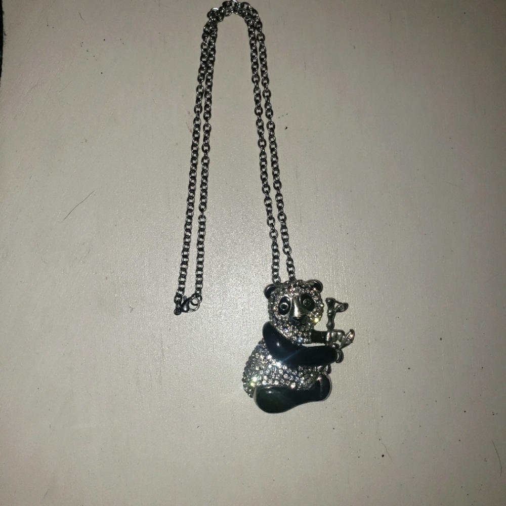 Panda necklace